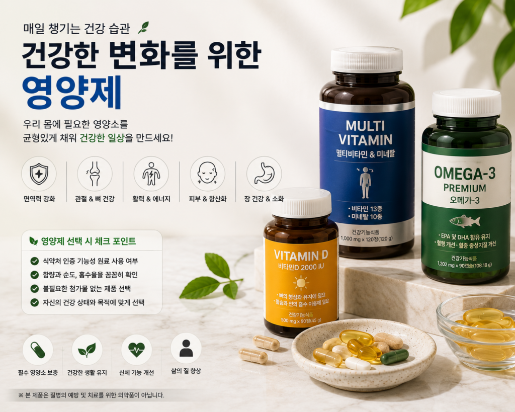 영양제 유통기한 확인법과 올바른 보관방법, 개봉 후 언제까지 먹어도 될까? 1 image 23