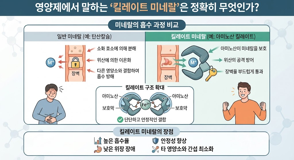 영양제에서 말하는 '킬레이트 미네랄'은 정확히 무엇인가 1 image 46