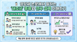 영양제 논문에서 말하는 '대조군' 종류와 연구 설계 이해하기 8 영양제 논문에서 말하는 '대조군' 종류와 연구 설계 이해