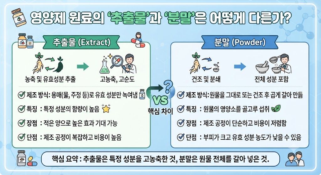 영양제 원료의 '추출물'과 '분말'은 어떻게 다른가 1 image 66