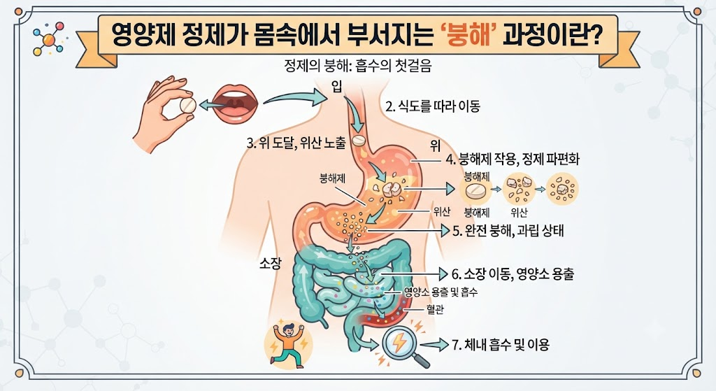영양제 정제가 몸속에서 부서지는 '붕해' 과정이란 1 image 80