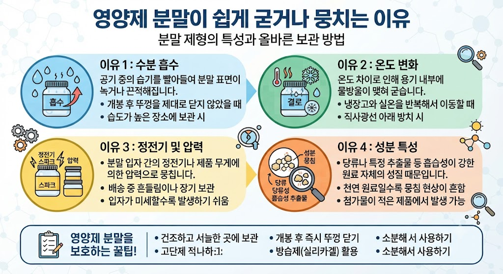 영양제 분말이 쉽게 굳거나 뭉치는 이유 1 image 84