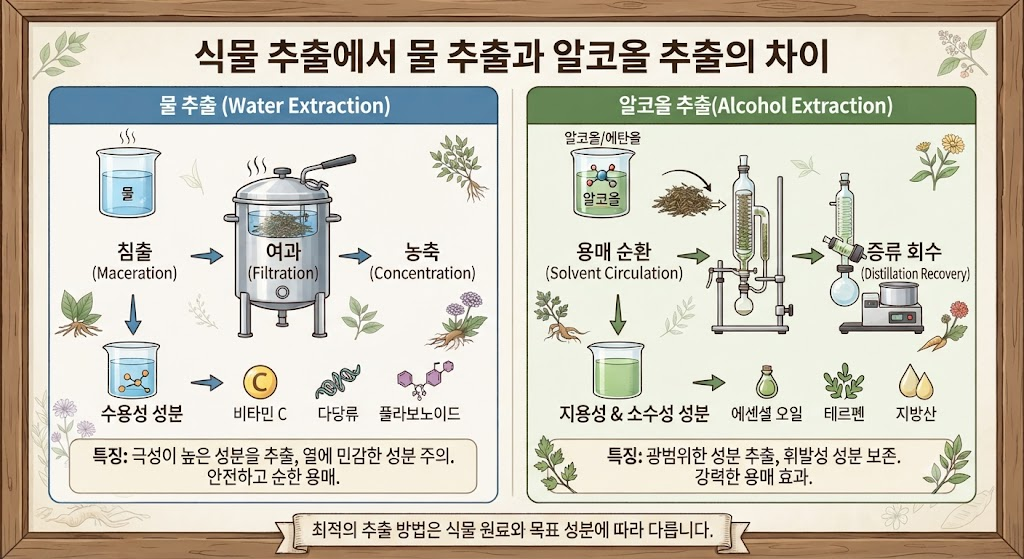식물 추출에서 물 추출과 알코올 추출의 차이 1 image 13