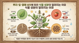 뿌리·잎·열매·씨앗에 따라 식물 성분이 달라지는 이유 8 뿌리·잎·열매·씨앗에 따라 식물 성분이 달라지는 이유
