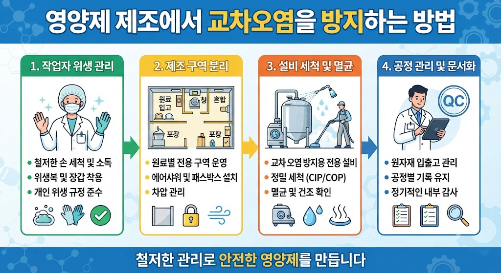 영양제 제조에서 교차오염을 방지하는 방법 1 image 4